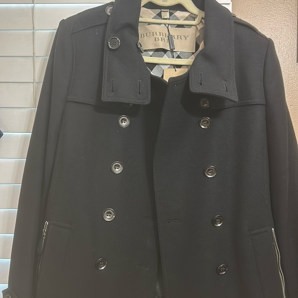 Burberry wool coat